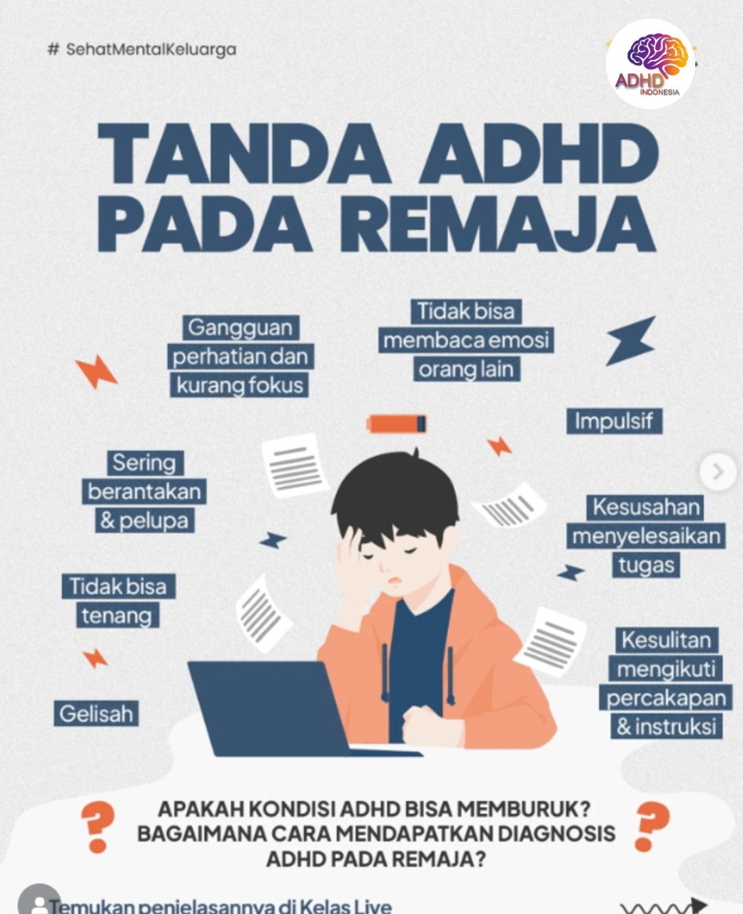 Screening ADHD Non-Diagnostik: Edukasi Awal bagi Orang Tua di Kabupaten Bolaang Mongondow Utara